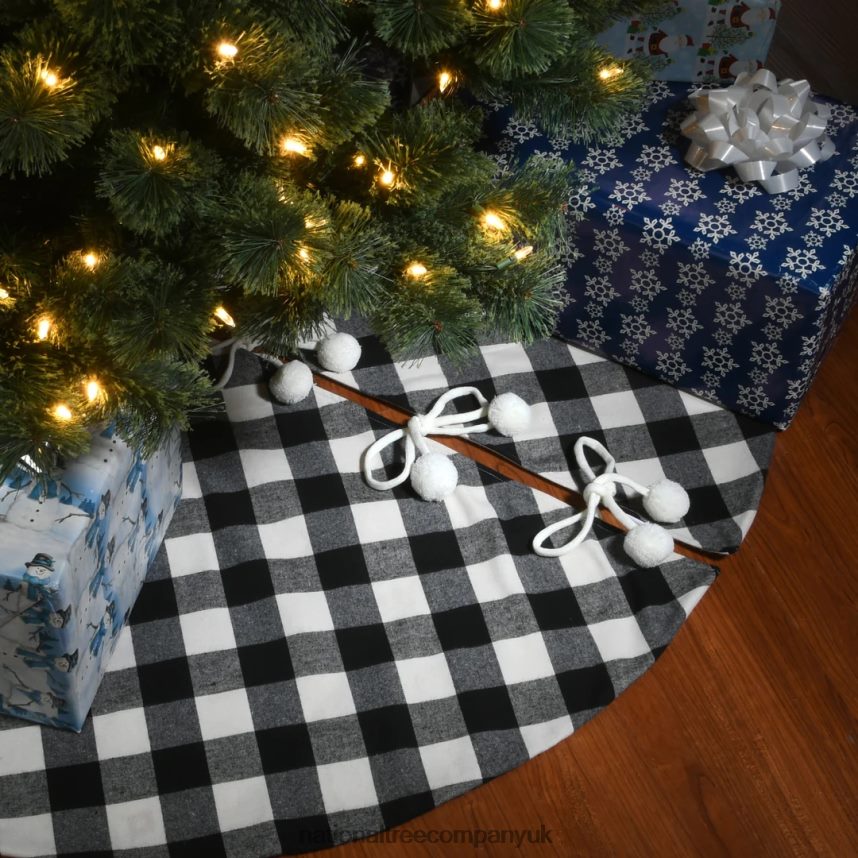 decoration | National Tree Company 48\ General Store Collection Plaid Tree Skirt F2L4F582